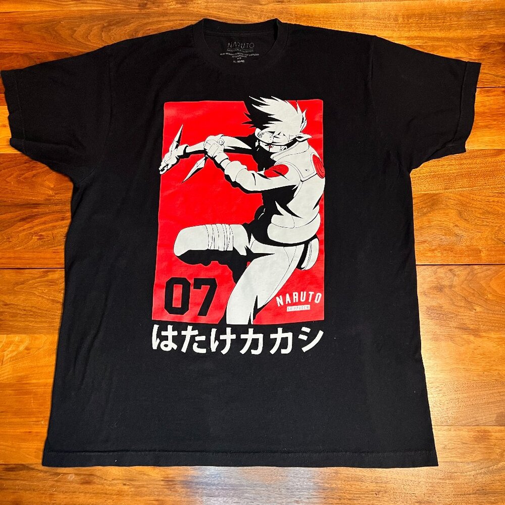 Unisex - Naruto Anime Tee Shirt - XL